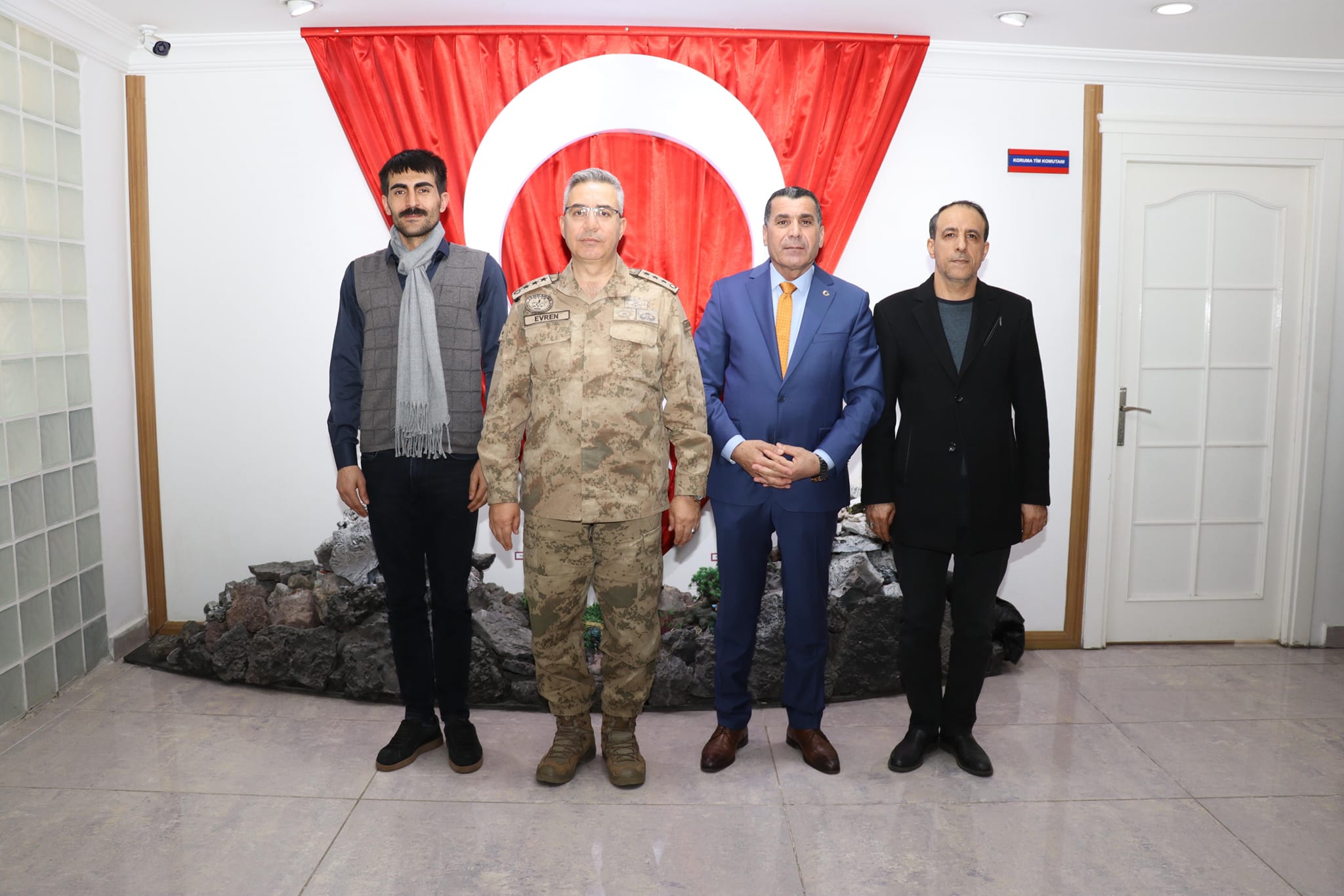 Elazığ İl Jandarma Komutanı Sn. Albay Murat Evren’e Ziyaret